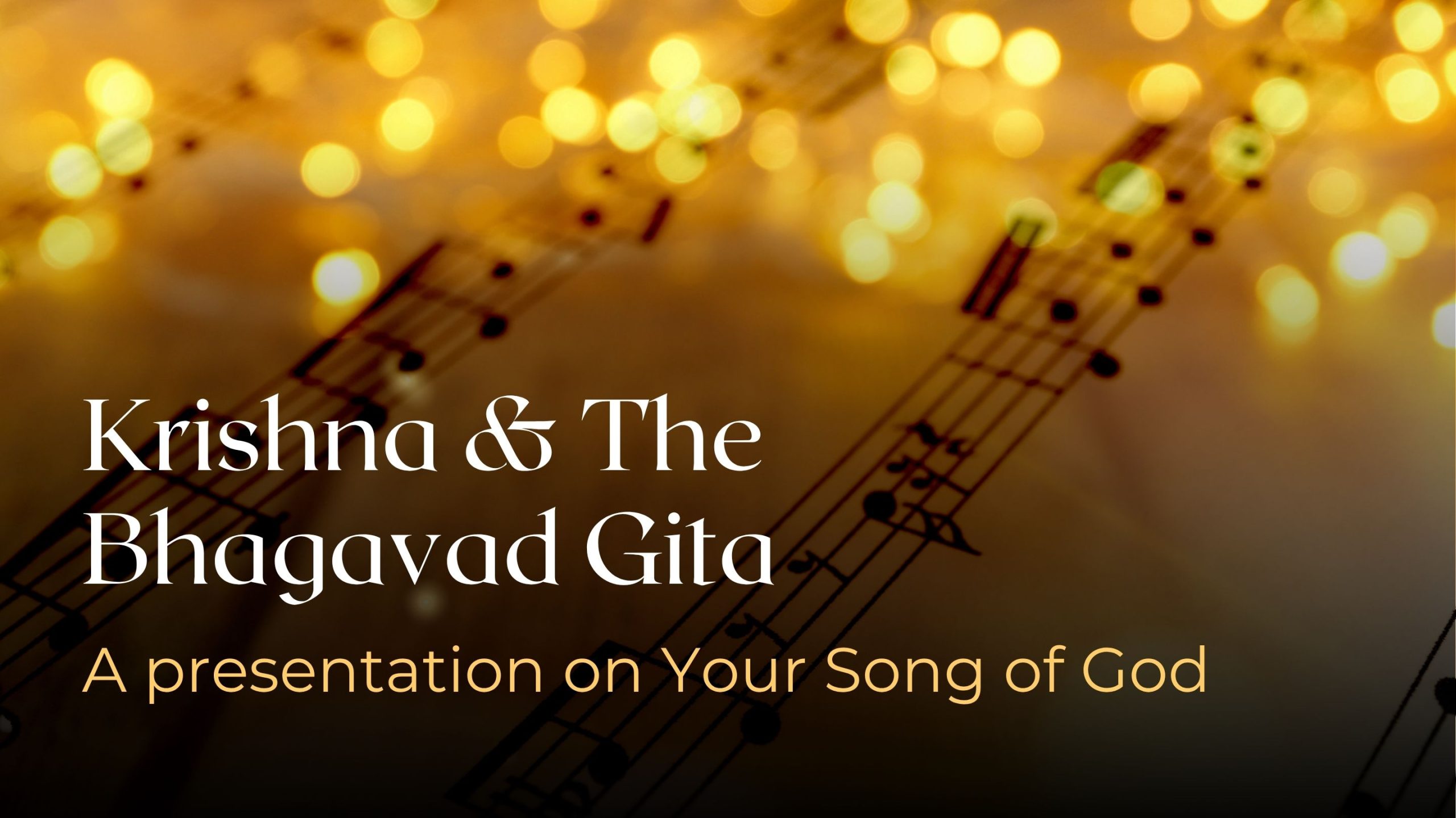 Krishna and The Bhagavad Gita (2)